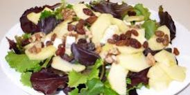 Ensalada de manzana y frutos secos